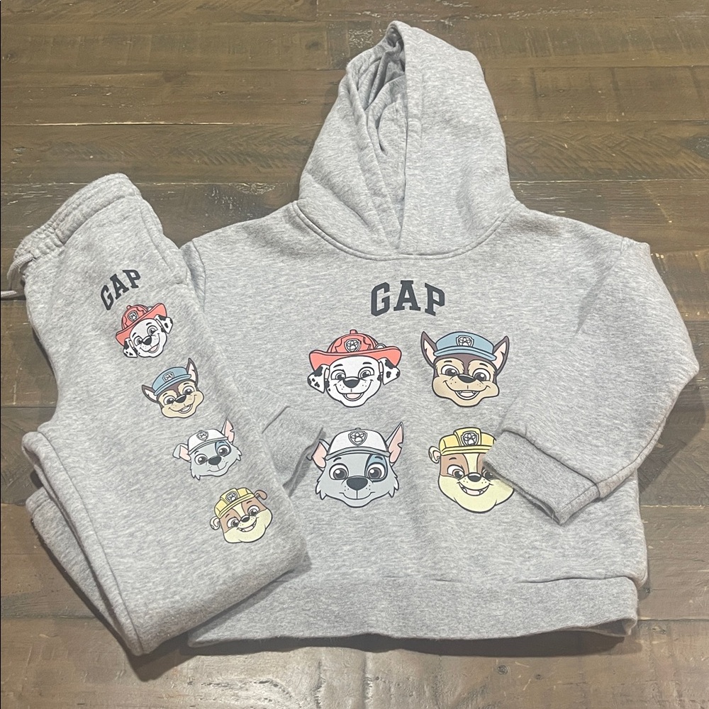 GAP Gray Paw Patrol Kids Hoodie and Sweatpants